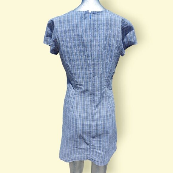 Patagonia Purple Plaid Mini Dress Size 6 - Picture 8 of 10